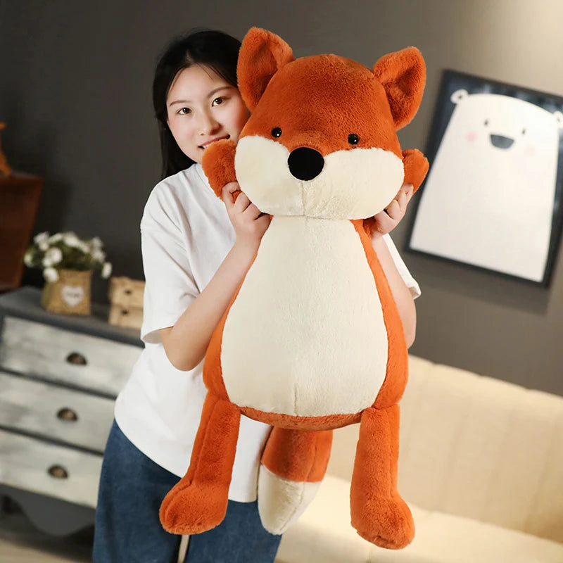 Forest fox plushie 70 cm Dandelion Vine soft toy 