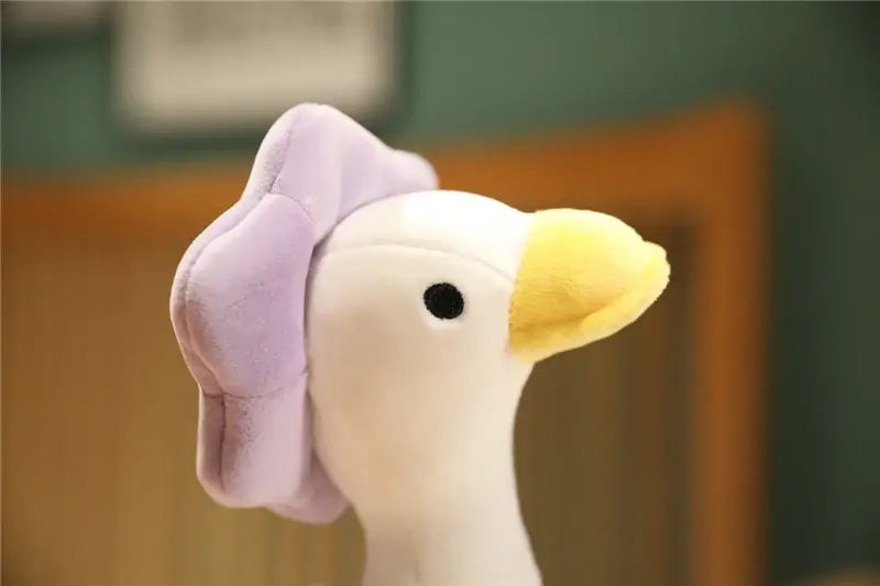 Garden Gala Duck Stuffed Animal Head Detail