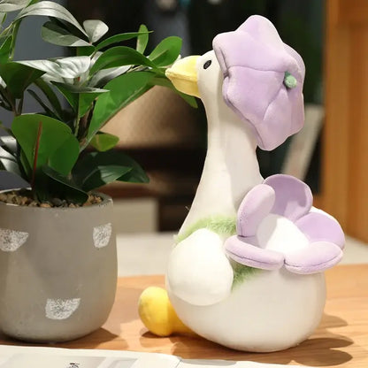 Garden Gala Duck Plushie Back View