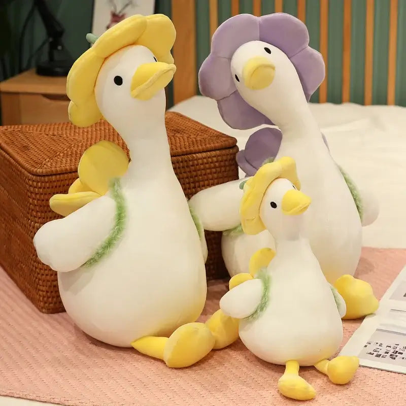 Garden Gala Duck Kawaii Plushie Size Chart