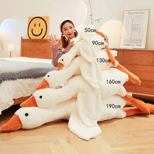 Giant Goose Plushie size chart