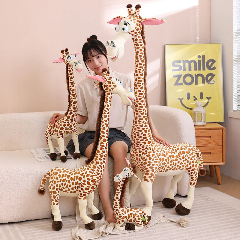 Ginger Giraffe Plushie Sizes