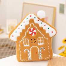 Gingerbread House Christmas Plushie 
