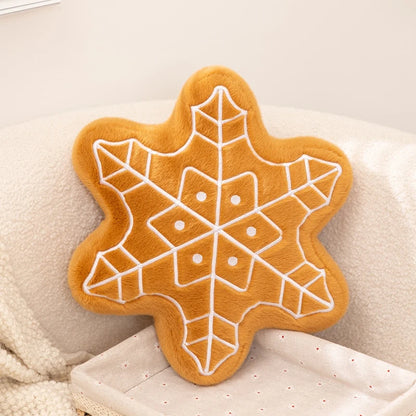 Gingerbread Snowflake Christmas Plushie