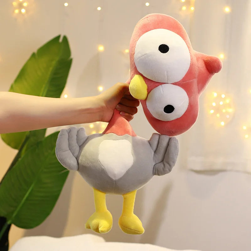 Goggle-Eyed Chicken Squish Kawaii Plushie
