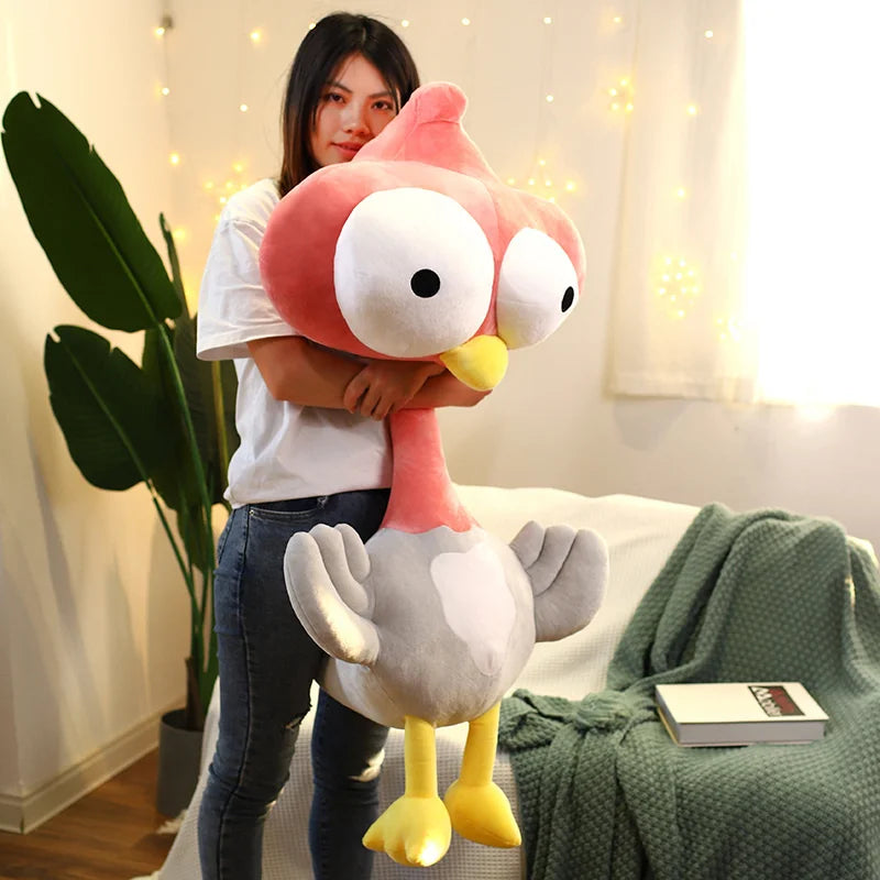 Goggle-Eyed Chicken Squish Large Kawaii Plushie