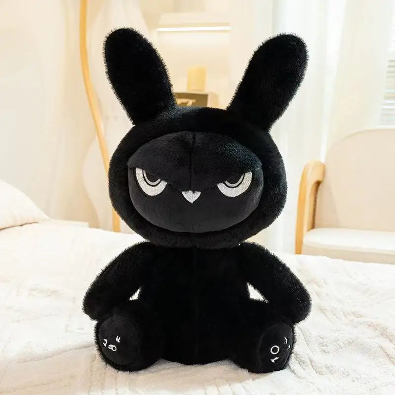 Grumpy Bunny Plushie – Soft Mood Plush Toy with Attitude – Dandelion Vine