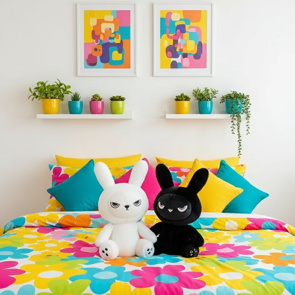 Grumpy Bunny Plushie | Cute Rabbit Stuffed Animal | Dandelion Vine ...