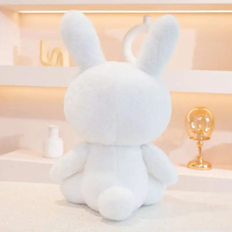 Grumpy Bunny Plushie – Soft Mood Plush Toy with Attitude – Dandelion Vine