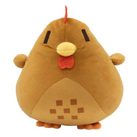 Homestead Hen Kawaii Chicken Plushie Brown