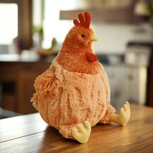 Huggable Chicken Kawaii Plushie Front View