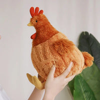 Huggable Chicken Kawaii Plushie Side View