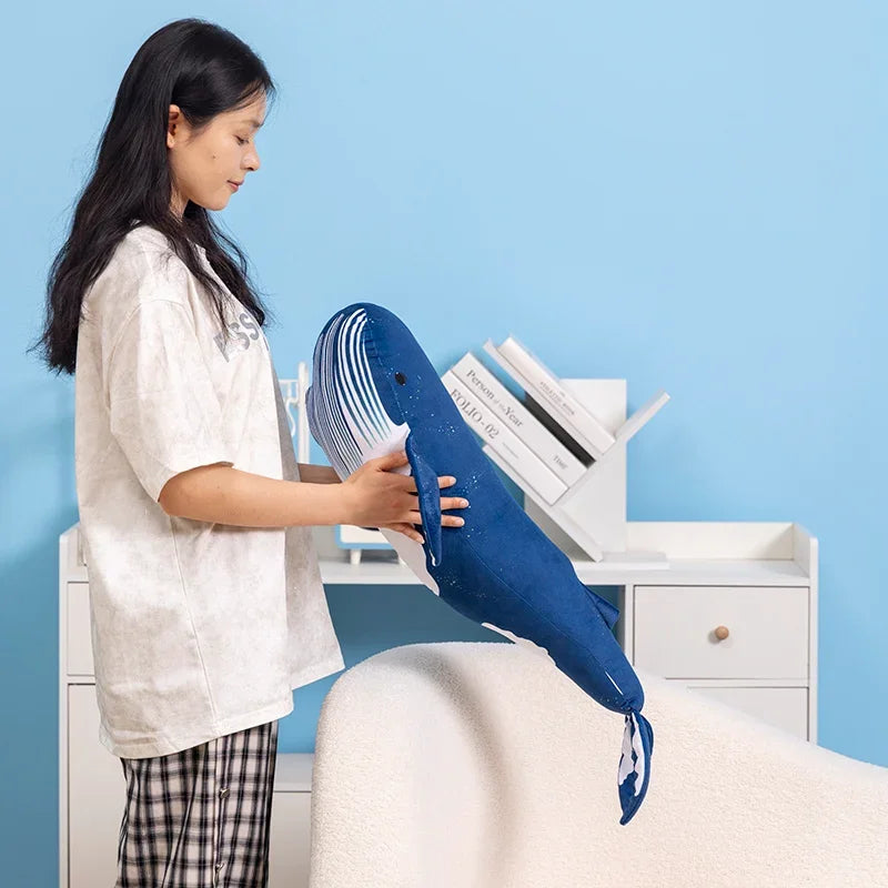 Kawaii Huggable Humpback Whale Plushie