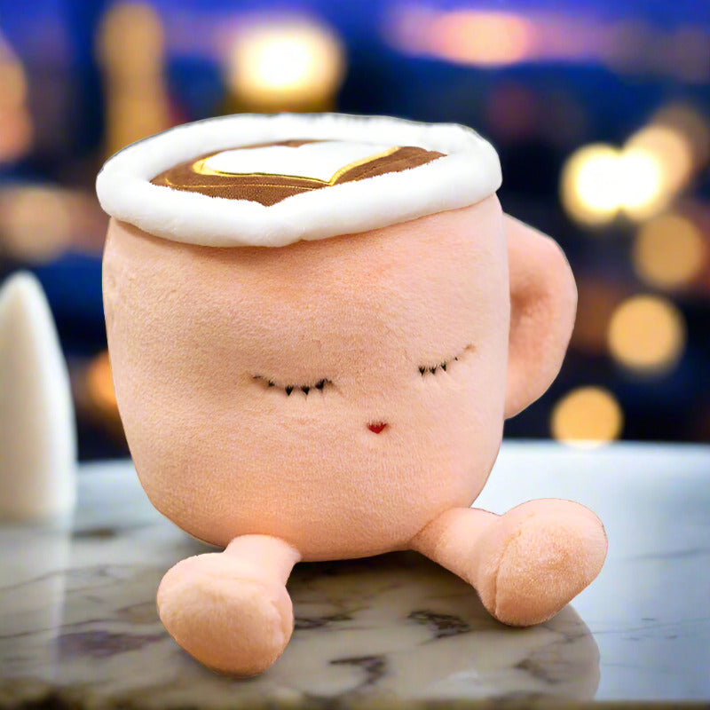 Japanese Matcha Plushie pink Sakura Latte