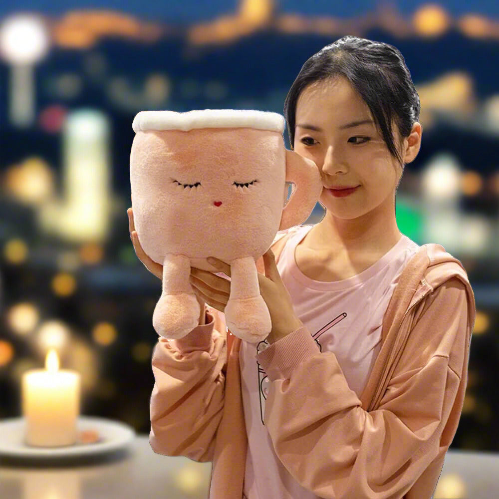 Japanese Matcha Plushie  pink