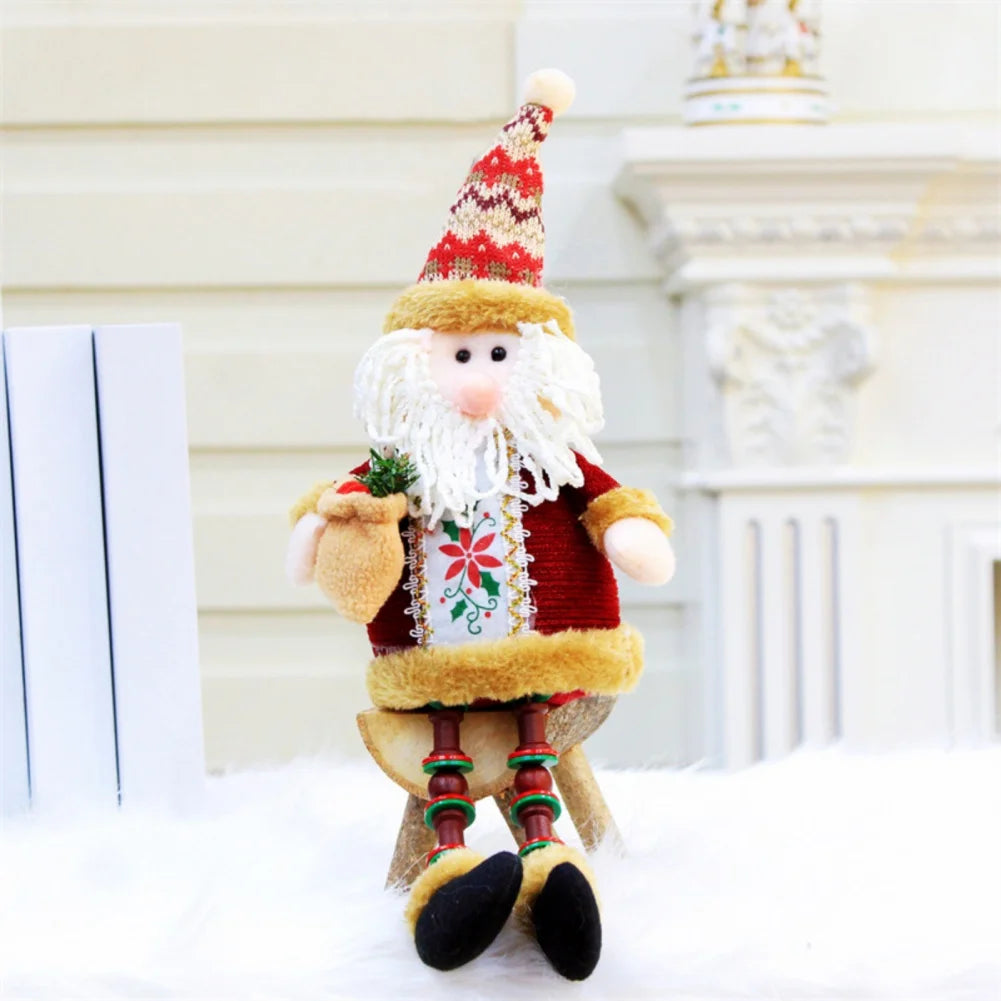 Jolly Christmas Doll Decorations Santa