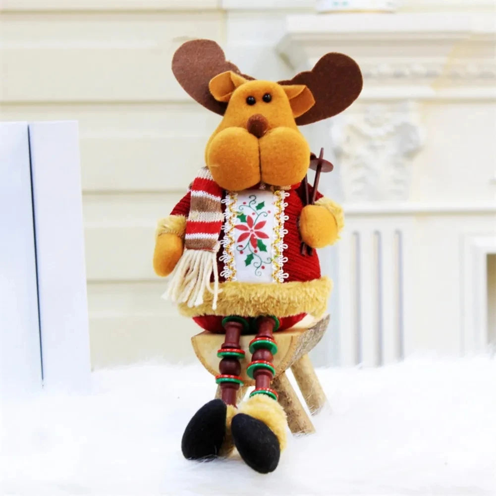 Jolly Christmas Doll Decorations Reindeer