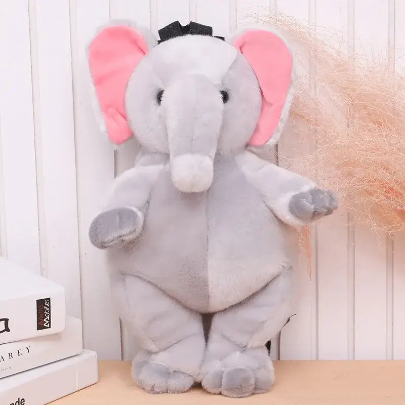 Jungle Friends Kawaii Plushie Backpack Elephant