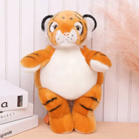 Jungle Friends Kawaii Plushie Backpack Tiger 