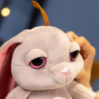 Jungle Journey Collection Kawaii Rabbit Plushie Close Up
