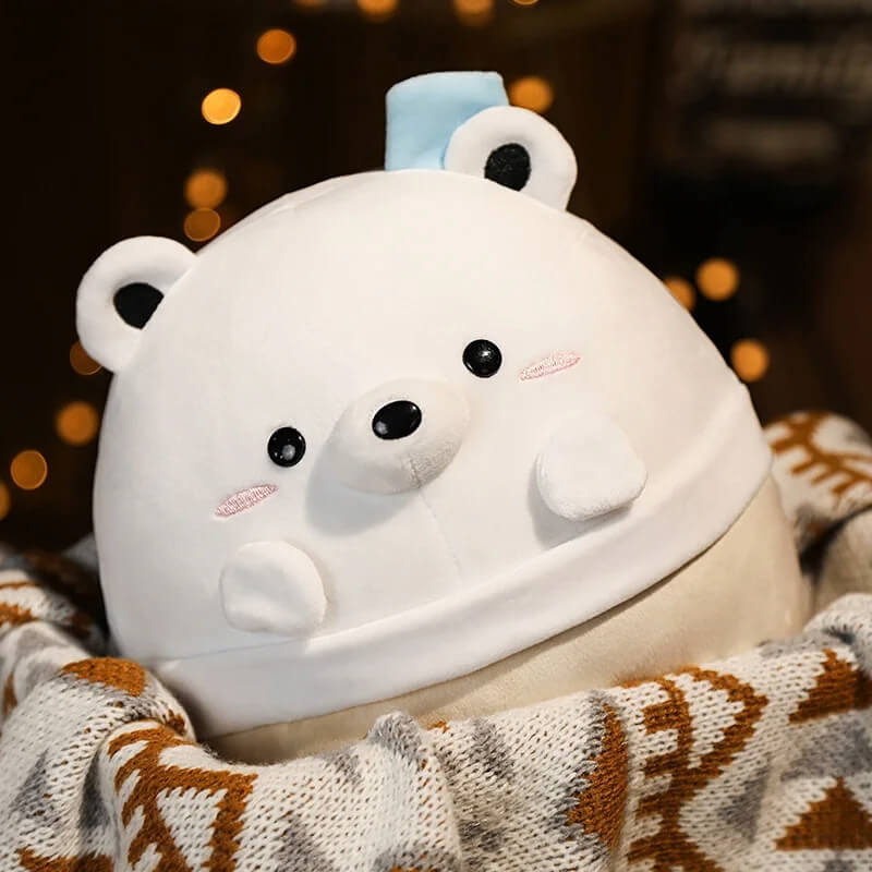 Kawaii Boba Bubble Buddies close up of bear plushie