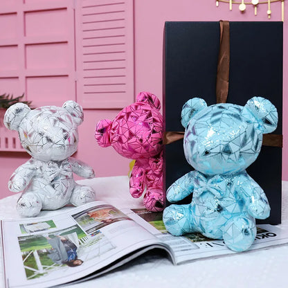 Kawaii Candy Chrome Collection Bear Plushies