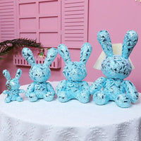 Kawaii Candy Chrome Collection Blue Bunny Rabbit Plushies