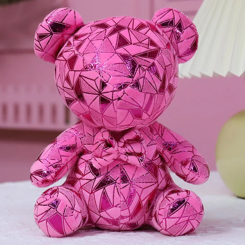 Kawaii Candy Chrome Collection Rose Bear Plushie