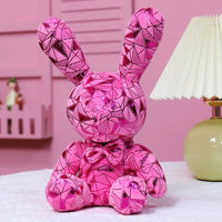 Kawaii Candy Chrome Collection Rose Bunny Rabbit Plushie