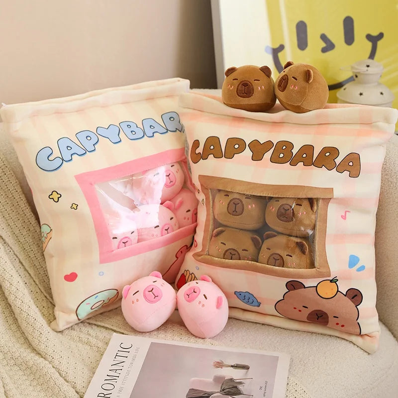 Kawaii Capybara Pudding Plushie