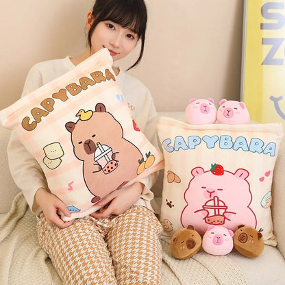 Kawaii Capybara Pudding Plushie