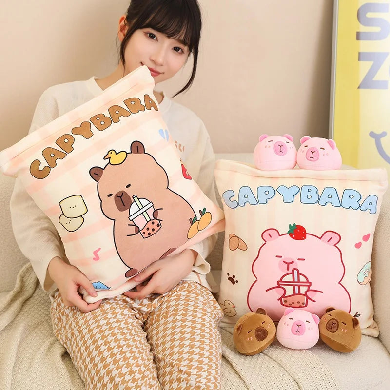 Kawaii Capybara Pudding Plushie