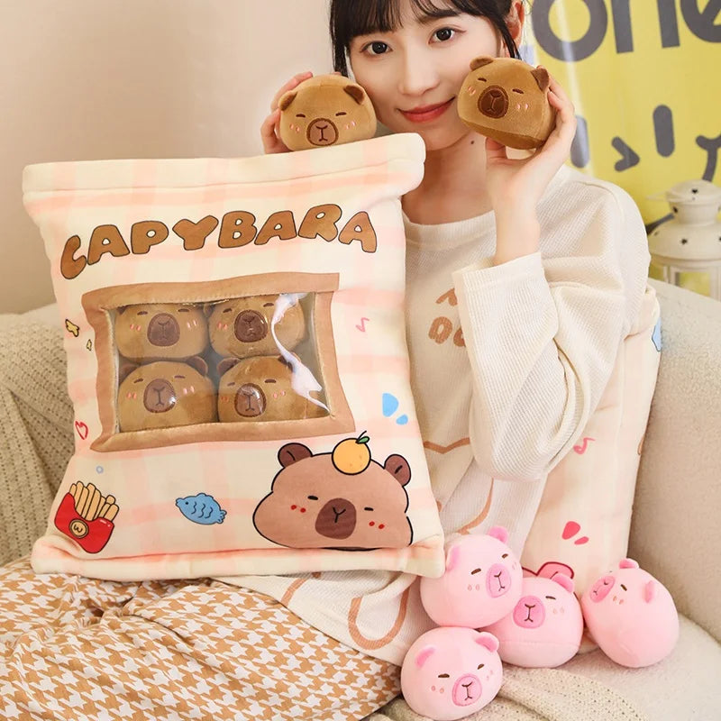 Kawaii Capybara Pudding Plushie