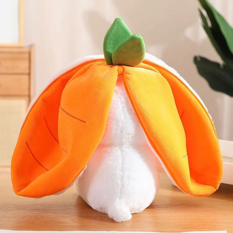 Kawaii Bunny Plushie – Soft Floppy-Eared Bunny Stuffed Animal Toy