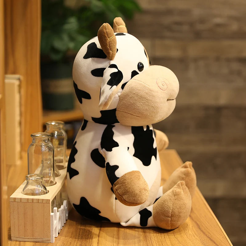 Kawaii Cow Plushie Side View