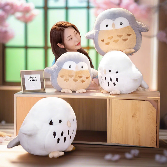 Kawaii Fluffy Owl Plushie