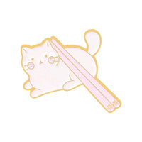 Kawaii Pink Cat Pin Set lapel brooch