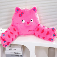 Kawaii Plushie Pink Purrfection Lounge Pillow