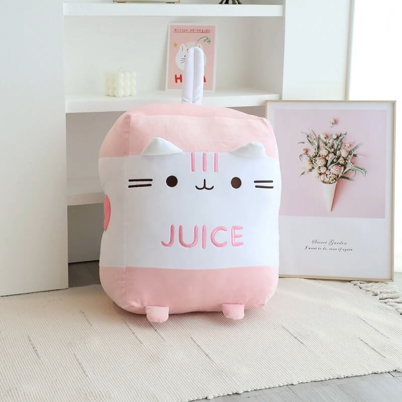 Kawaii Milk Carton Cat Plushie | Cute Cat Plushie | Dandelion Vine