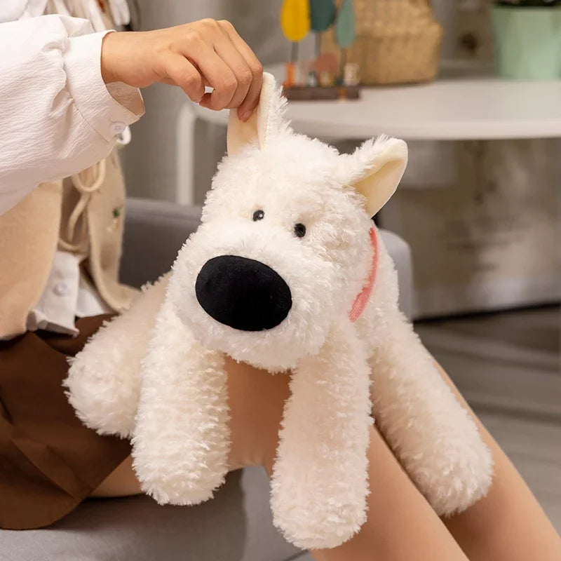 Schnauzer Plushie White