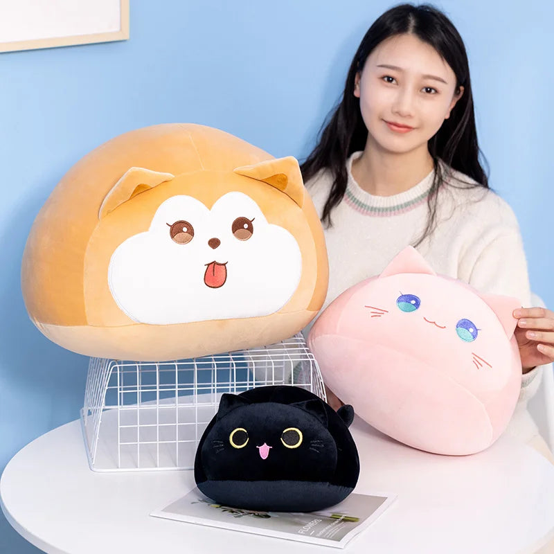 Kawaii Squishy Hugables Plushie Sizes