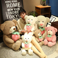 Strawberry Teddy Bear Kawaii Plushies and Stuffed Animals