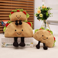 Kawaii Taco Plushie Sizes