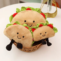 Kawaii Taco Plushie Sizes