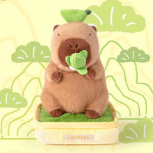 Kawaii Capybara Potted Plushie Banana