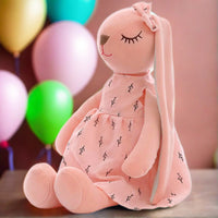 Lil' Flopsy Sweet Bunny Plush pink color