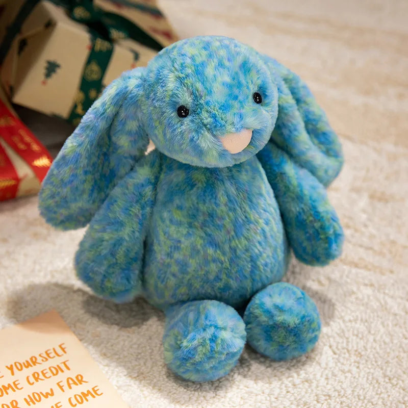 Lop-Eared Bunny Plushie Blue Color