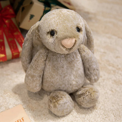 Lop-Eared Bunny Plushie Gray Color