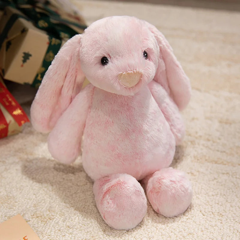 Lop-Eared Bunny Plushie Pink Color