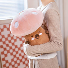 Mushroom Mates Kawaii Plushie Capybara
